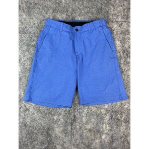 Under Armour Men's Size 32 UA Blue Heat Gear Loose Golf Shorts Breathable‎